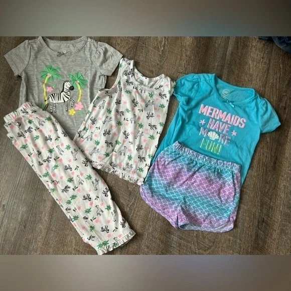 wonder nation Pajamas Wonder Nation Toddler Girls Pajamas Sets